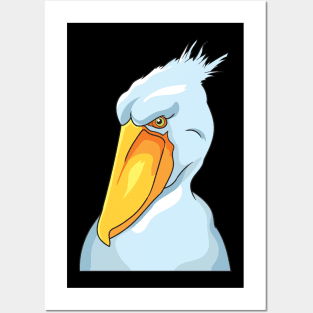 Bird big beak Posters and Art